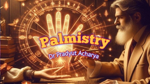 Professional astrologer and palmist Dr. Prodyut Acharya